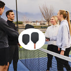2pcs Racquet Cover for Pickleball, 8.6 x 12.2 Inch Neoprene Paddle Cover for Pickleball Racket Sleeve Storage Bag Compatible for Most USAPA Standard and Elongated Pickball Paddles