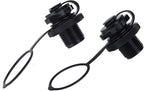 2Pcs Inflatable Boat Valve, Spiral Air Plug for Kayak, Raft, Air Mattress - Replacement Screw Boston Valve for Rubber Dinghy, Pool Airbeds