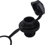 2Pcs Inflatable Boat Valve, Spiral Air Plug for Kayak, Raft, Air Mattress - Replacement Screw Boston Valve for Rubber Dinghy, Pool Airbeds