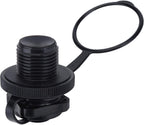 2Pcs Inflatable Boat Valve, Spiral Air Plug for Kayak, Raft, Air Mattress - Replacement Screw Boston Valve for Rubber Dinghy, Pool Airbeds