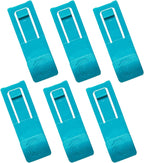 Paddle Board Fin Clips - Surfboard Fin Clips | 6 Watershed Fin Clip | Surfing Gear Fin Bracket | Fastener Base Pin Replacement Buckle Shark-Fin Device Accessories