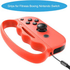 Grips for Nintendo Switch Fitness Boxing, Fit Boxing Clasp Accessories Handle for Adults and Children, for finger arcs, non-slip, making your boxing game experience smoother