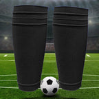 Shin Pads Sock, 2 Pairs Soccer Shin Guard Sock, Breathable Soccer Shin Guard Socks with Pockets, Shin Pads Holder