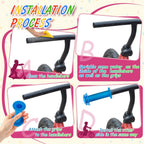 Bike Handle Grips Non Slip Rubber Bicycle Handlebar Grips for Kids Girls Boys Mountain Road Beach Cruiser Scooters Bikes