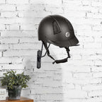 Wall Mounted Equestrian Helmet Rack,Metal Holder for Motorcycle Bike Baseball -