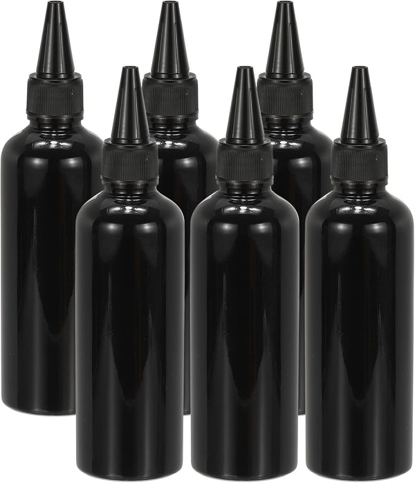 Refillable Plastic Applicator Bottles – 6 Pack