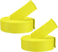 Taekwondo Colored Ranking Belts, Polyester Martial Arts Judo Karate Belt for Coach Teaching Practice Yellow 1.6IN x 7.2FT