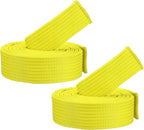 Taekwondo Colored Ranking Belts, Polyester Martial Arts Judo Karate Belt for Coach Teaching Practice Yellow 1.6IN x 7.2FT