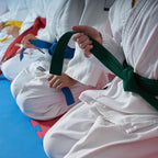 Taekwondo Colored Ranking Belts, Polyester Martial Arts Judo Karate Belt for Coach Teaching Practice Yellow 1.6IN x 7.2FT