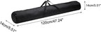 Folding Camping Chair Replacement Bag 47.2" x 5.5", Portable Storage Tent with Handle Strap for Outdoor Hiking Travel, Black - 5.5"