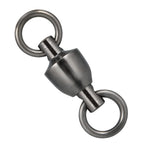 20 Pack Ball Bearing Fishing Swivels, Swivels Tackle Saltwater, Freshwater Stainless Heavy Duty Lure Leader Line Connector #0 - #0-33LB(0.58")