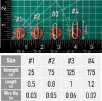 Fishing Speed Clips Power Quick for Lures Change Stainless Steel Lure Snaps Saltwater Freshwater Crankbait Tackle XS-25LB-0.5" 20 Pack