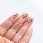 50 Pack Crankbait Snaps Stainless Steel Duo Lock Lure Quick Change Fishing Speed Clips Connector Freshwater Bass - #0-55LB-50