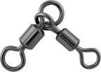 30 Pack 3 Way Swivels Barrel Fishing Tackle Hook Line Connector Three Rig Trolling Catfish Saltwater Freshwater - #4/0*3/0-209LB-30