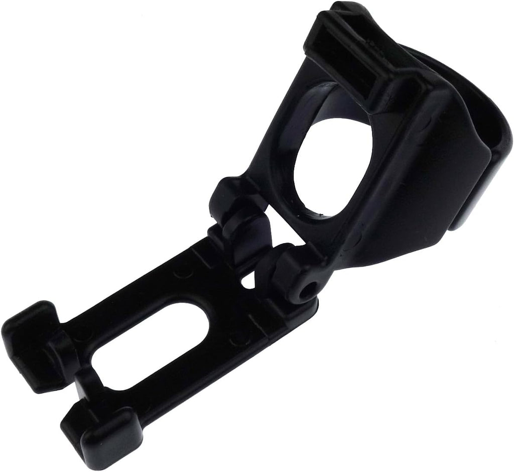 4 Pack Scuba Dive Universal Plastic Clip Snorkel Keeper Tube Holder, Black