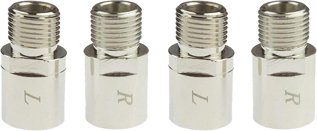 Bike Pedal Extenders, Fit 9/16 inch Spindle Pedals Bike, Extend by 20mm/0.79inch