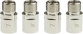 Bike Pedal Extenders, Fit 9/16 inch Spindle Pedals Bike, Extend by 20mm/0.79inch