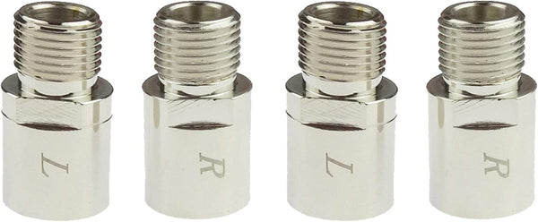 Bike Pedal Extenders, Fit 9/16 inch Spindle Pedals Bike, Extend by 20mm/0.79inch