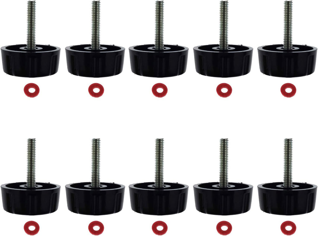 10 Pack Screws Nuts Caps for Fishing Spinning Reels Knob Power Handle Grip