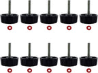 10 Pack Screws Nuts Caps for Fishing Spinning Reels Knob Power Handle Grip