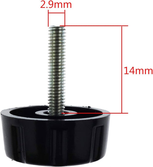 10 Pack Screws Nuts Caps for Fishing Spinning Reels Knob Power Handle Grip