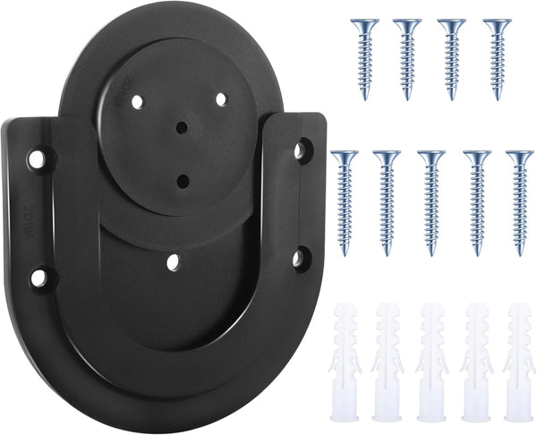 O-Shaped Dartboard Mounting Bracket Hanging Kit - Black