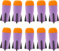 Missile Filled Foam Rocket Launcher Compatible for Nerf N-Strike Elite Series 10pcs,purple