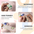Self-Adhesive Finger Bandage - 8 Rolls of Elastic & Breathable Protector, Waterproof Cohesive Tape Sports Fixing Band Stretch Wrap (1Inch x 5 Yards, Colors)