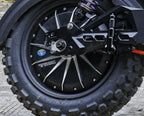 Motorcycle foot pegs, folding bicycle Universal M8 anti-slip motorcycle footrest, suitable for Super 73 S2/ZX/RX/R/S Adventure
