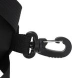 Key Chain Pouch, Wallet Mini Cash Pouch Keychain Storage Bag Zippers with Carabiner for Men Women(Black) Black