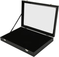 Pin Display, 9.4 X 13.8in Collection Holder Dustproof Enamel Display Box Jewelry Medals Storage Case for Sports Memorabilia