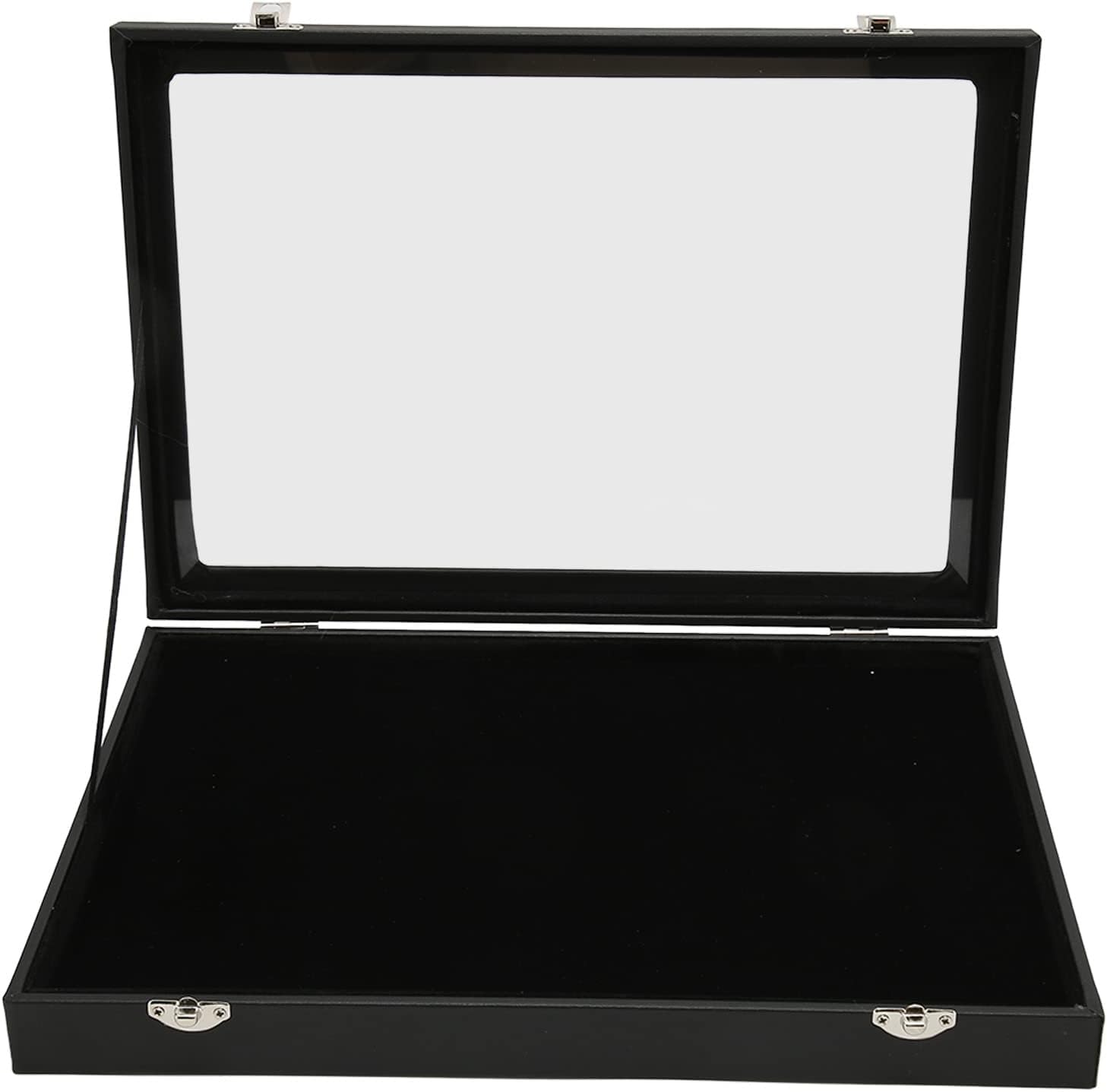 Pin Display, 9.4 X 13.8in Collection Holder Dustproof Enamel Display Box Jewelry Medals Storage Case for Sports Memorabilia
