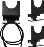 4 Pack Angle Grinder Holder, Wall Mount Bracket for 5 inch Grinder, Polisher Storage Rack Stand with Cord Hook, Garage Tool Hanger Grinders Impact Wrench Cutters Waxing Machines
