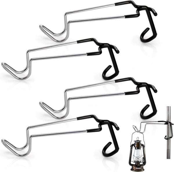 4 Pack Camping Lantern Hook Hangers, 10