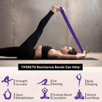 Resistance bands - Pull-Up Bands - Pull-Up Assist Bands - Exercise bands for men and women - Exercises - Stretching - Physiotherapy - Strength training
