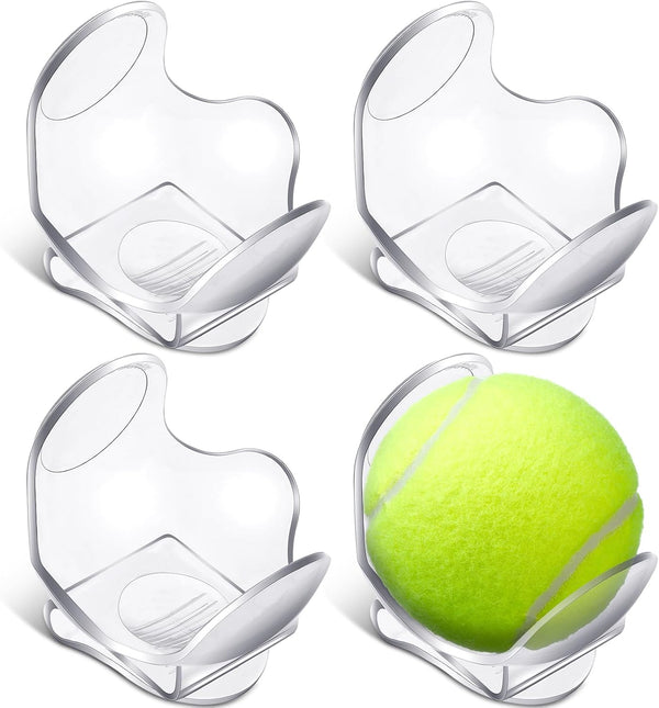 Tennisclips - 3 pack - Clear - Tennis size clip - Tennis shoulder - With clip - Tennis training - Training and competition