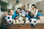 Ball Standard - Acrylic - Football, Basketball, Soccer, Volleyball, Rugby, etc. Display Standard - Ball Holders - 6 pieces - Black