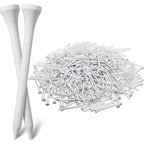 Golf Tees - Wit - Wooden - 50 Pins