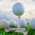 Golf Tees - Wit - Wooden - 50 Pins
