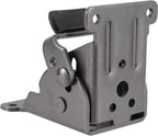 Table hinge - Folding hinge - 0-90 degree foldable - 8-pack - Lockable hinge - Lockable extension support bracket - with 64 screws, black