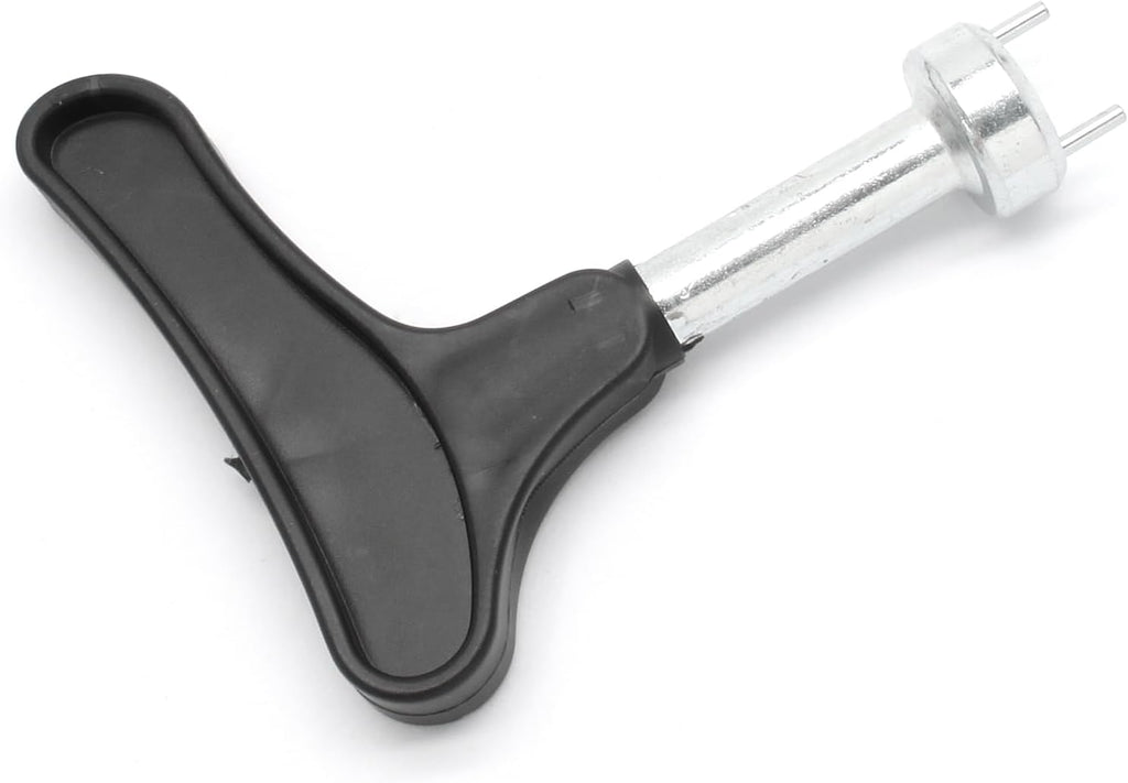 Biaungdo Golf Spike Tool for Spike Shoes, Black Golf Shoe Spike Wrench, Zinc Alloy Golf Spike Removal Tool