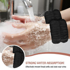 Wrist Bands or Washing ace, 4pcs Spa ace Washing Wristbands, Microiber Arm Wrist Towels, Absorbent Wash Wristbands or Woman Men, Prevent Water rom Spilling Down Your Arms