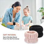 Wrist Bands or Washing ace, 4pcs Spa ace Washing Wristbands, Microiber Arm Wrist Towels, Absorbent Wash Wristbands or Woman Men, Prevent Water rom Spilling Down Your Arms