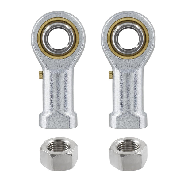 2 Pcs 304 Stainless Steel PHSB6 Rod End Bearing