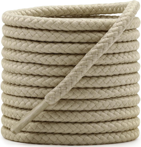 Round Braided Hiking Shoelaces: Work Climbing Shoe Laces or Boot 2 Pair