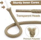 Round Braided Hiking Shoelaces: Work Climbing Shoe Laces or Boot 2 Pair
