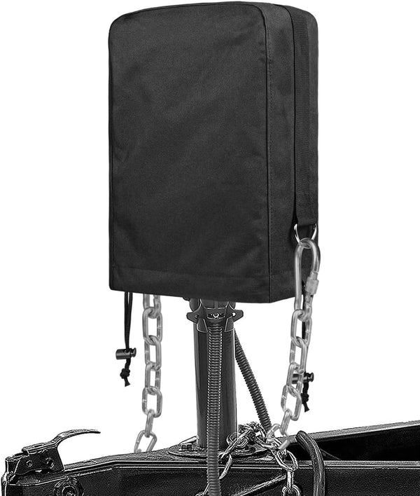 RV Electric Tongue Jack Cover- 900D Oxford Fabric Waterproof Protective- Travel Trailer Accessories for Outside Protection