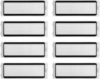 Replacement ilters Parts, Compatible with  Q Revo/Qrevo 2R3W, Robot Vacuums Cleaner Replacement Spare Parts Accessories, 8-pack.