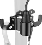 Safoner Aluminum Trailer Towing Chain Organizer with 7-Way Plug Holder- Heavy-Duty RV Tongue Jack Accessories