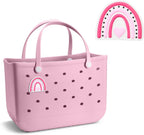 Rubber Beach Bag Accessories,Bogg Bag Lovely DIY Charms